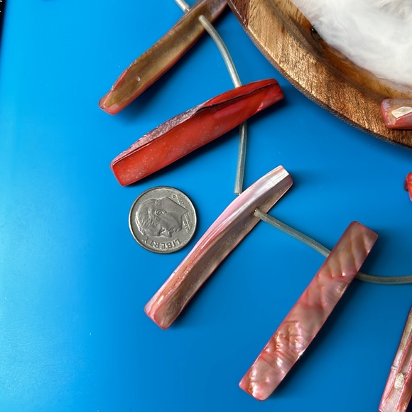 🖤Vtg MOP necklace - Picture 12 of 13